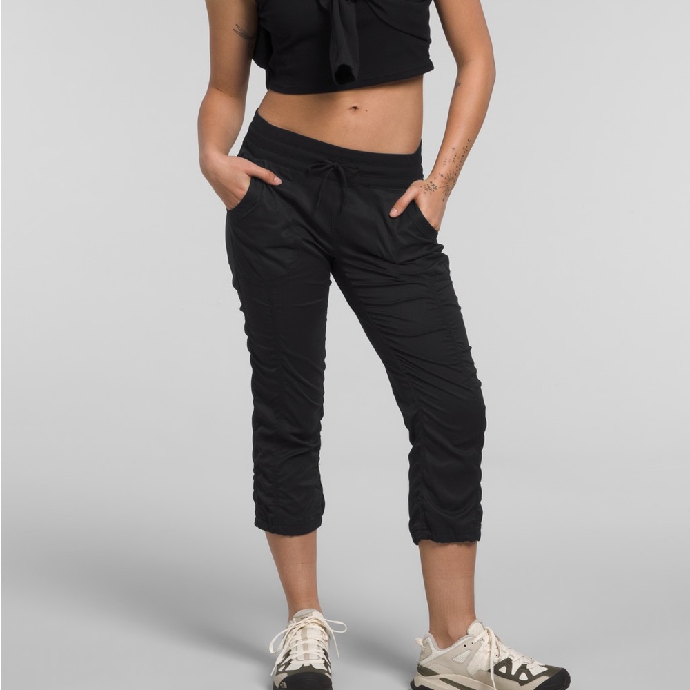 The North Face Black Capri Pants with Relaxed Fit - 3 Pairs Available - Size L